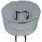 30" Dual Wreath Storage Bag Multi-Seasonal Gray Organizer with Handles